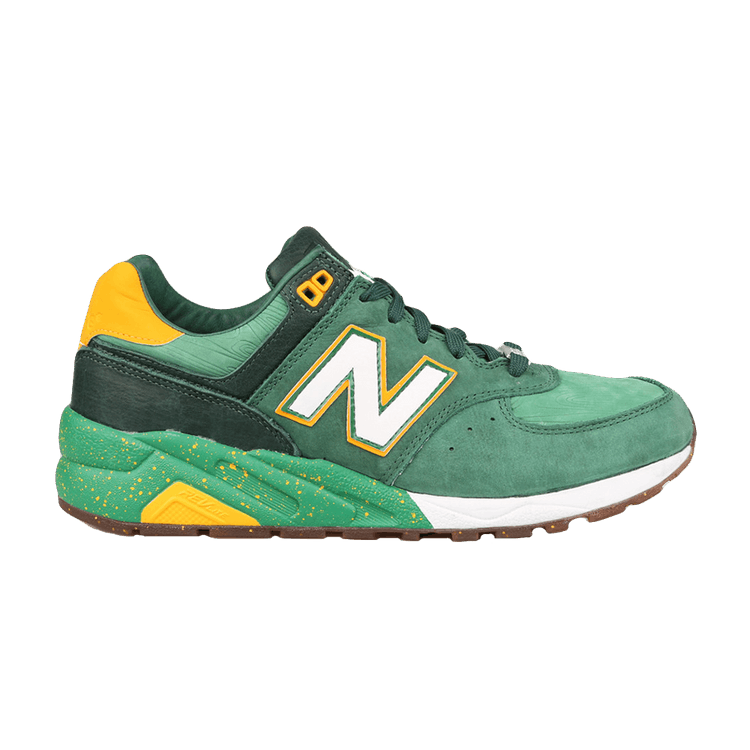 New Balance 572 'Burn Rubber' — Green/Yellow