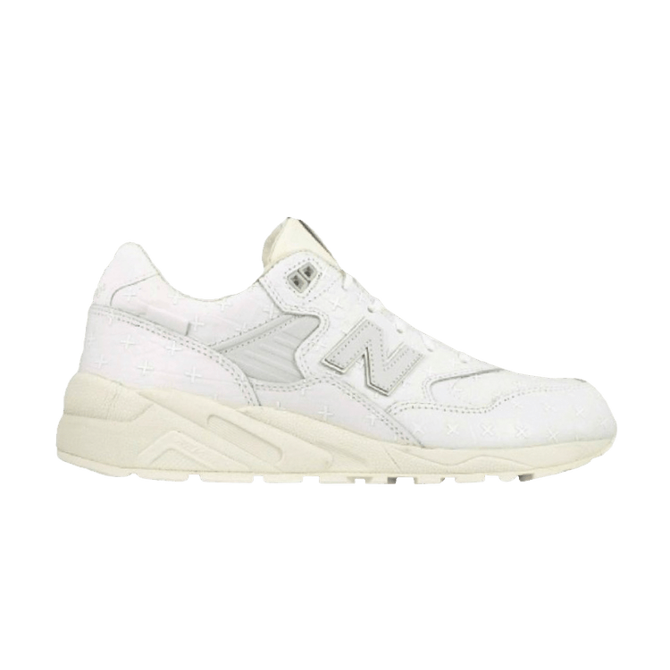 New Balance 580 Special Edition 'All White Croc' — White/White