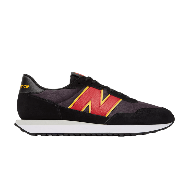 New Balance 237v1 'Black Red Pepper' — Black/Red Pepper/Saffron