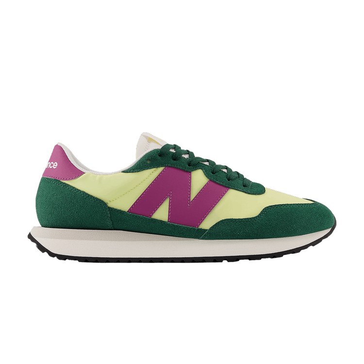 New Balance 237 'Nightwatch Green Raisin' — Nightwatch Green/Maize/Raisin
