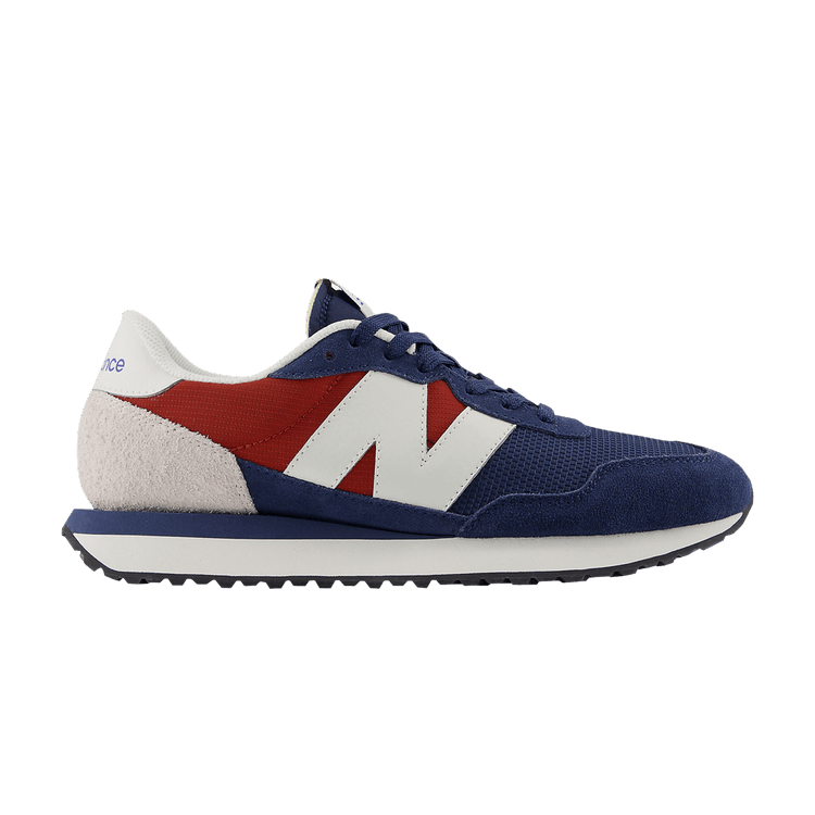 New Balance 237 'Navy Brick Red' — Navy/Brick Red/White