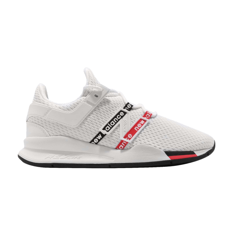 New Balance 247 'White Black Red' — White/Black/Red