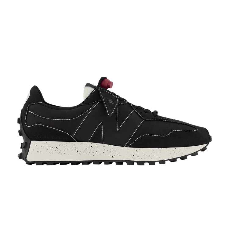 ColorsxStudios x New Balance 327 'Black Rumba Red' — Black/Rumba Red