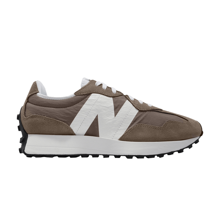 New Balance 327 'Mushroom' — Mushroom/White