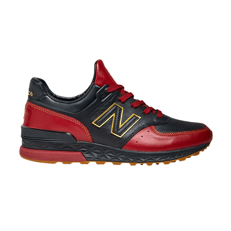 Limited Edt x New Balance 574 Sport 'Black Red' — Black/Red/Gold