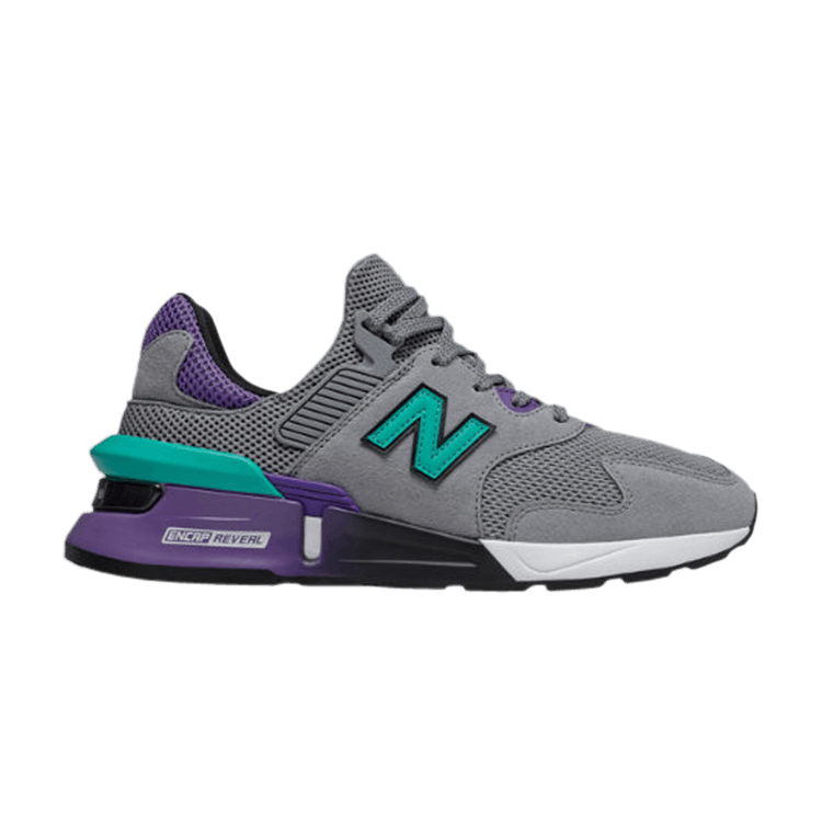 New Balance 997 'Grey Purple' — Grey/Purple/Turquoise