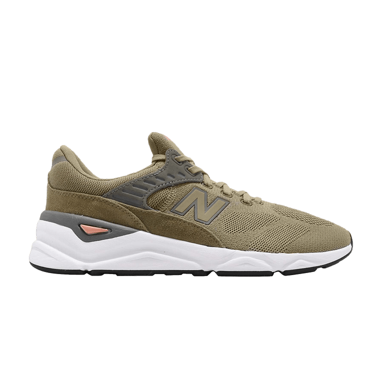 New Balance X-90 'Olive' — Olive/Orange