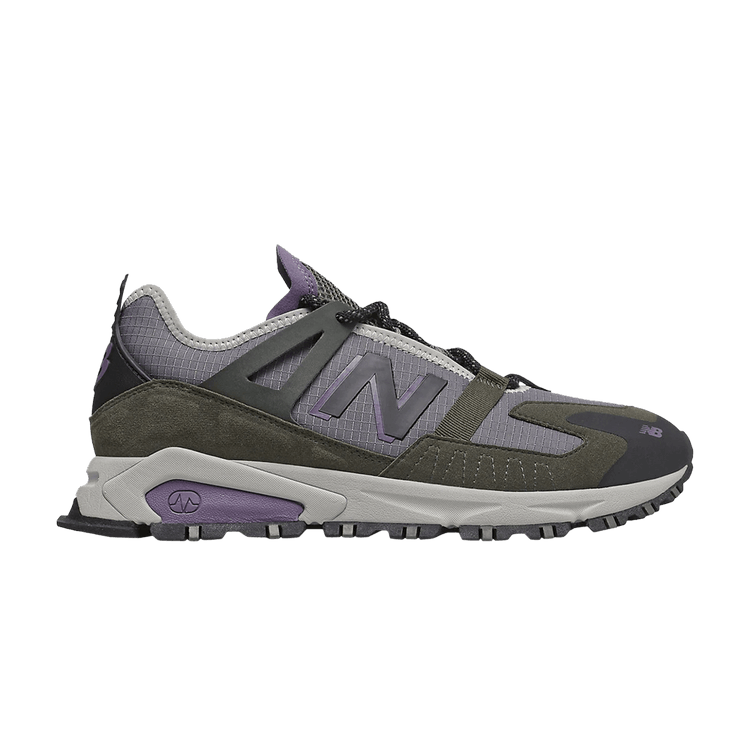 New Balance X-Racer 'Green Nightshade Purple' — Camo Green/Nightshade Purple