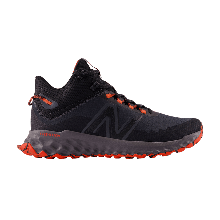 New Balance Fresh Foam Garoé Mid 'Black Neo Flame' — Black/Phantom/Neo Flame