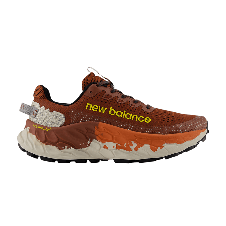 New Balance Fresh Foam X More Trail v3 'Relic Brown' — Relic Brown/Infield Clay/Ginger Lemon
