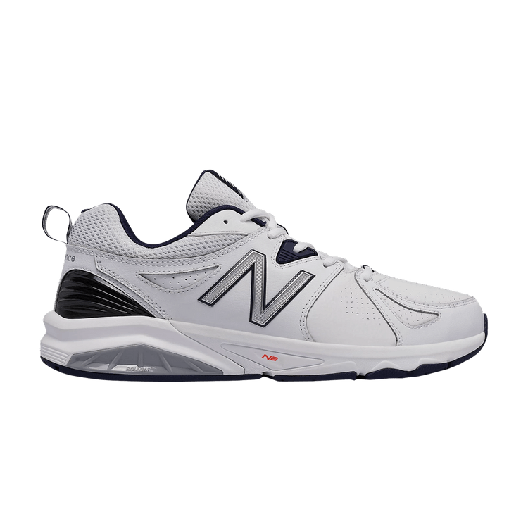 New Balance 857v2 'White Navy' — White/Navy