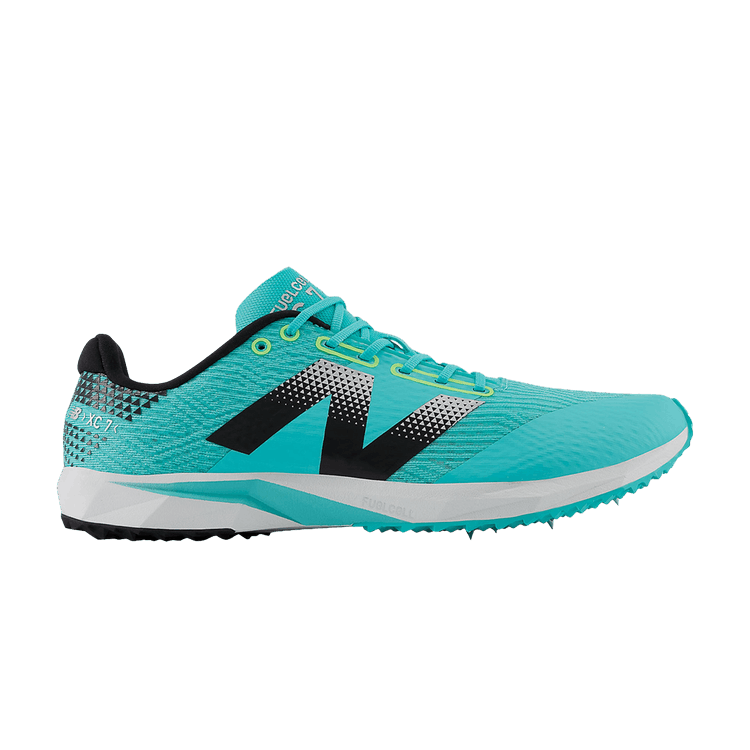 New Balance FuelCell XC7 v5 'Cyber Jade' — Cyber Jade/Black/Silver Metallic