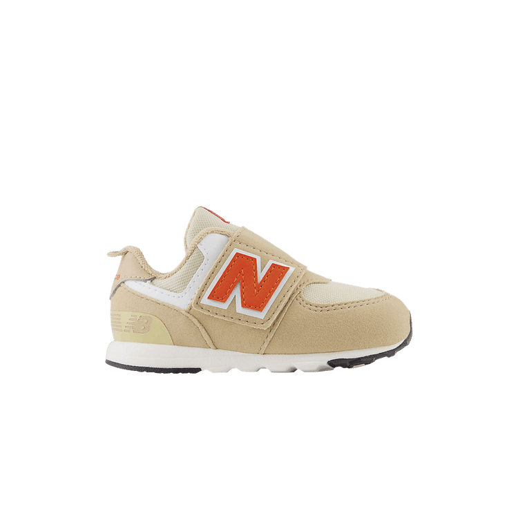 New Balance 574 New-B Hook & Loop Toddler 'Incense Poppy' — Incense/Poppy