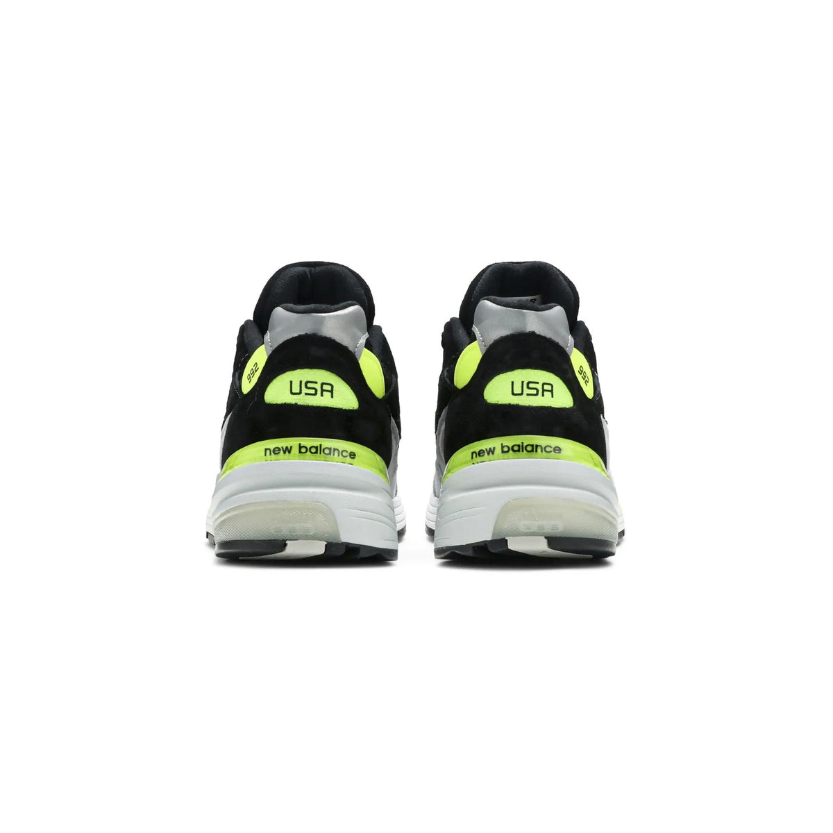 New Balance 992 MiUSA 'Black Grey Volt' (2020)