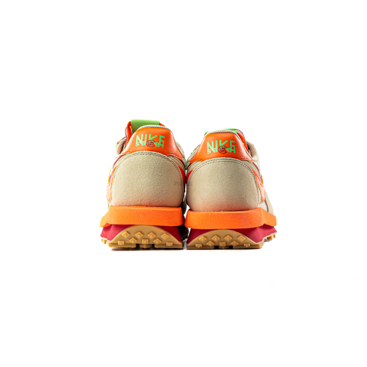 Nike Ld Waffle X Clot X Sacai Net Orange Blaze 2021