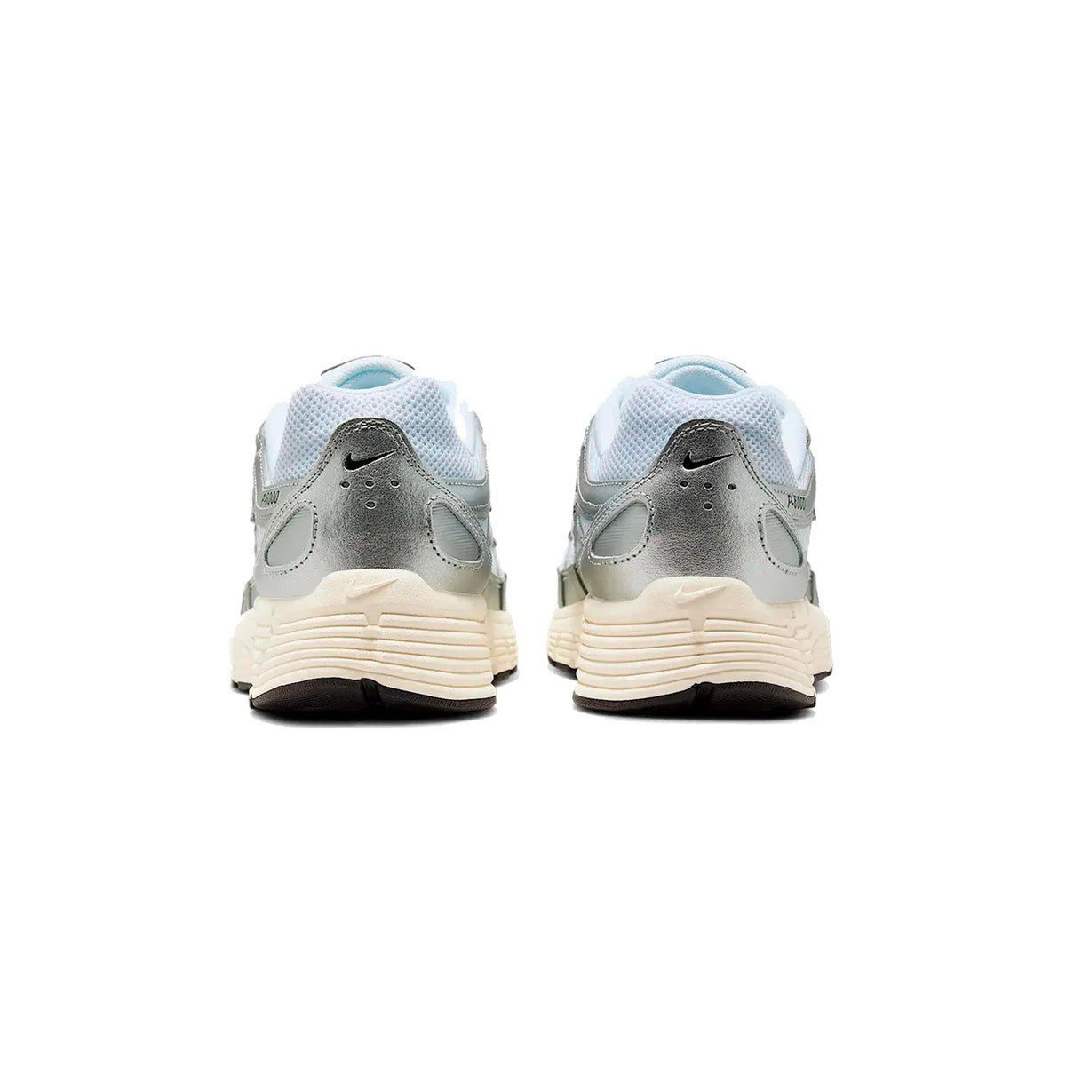 Nike P-6000 'White Metallic Silver Flat Silver Black' (2025)