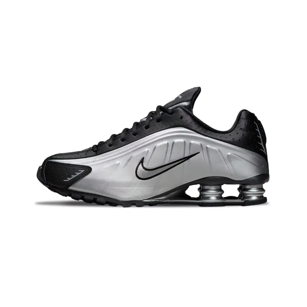 Nike Shox R4 'Metallic Silver Black' (2025)