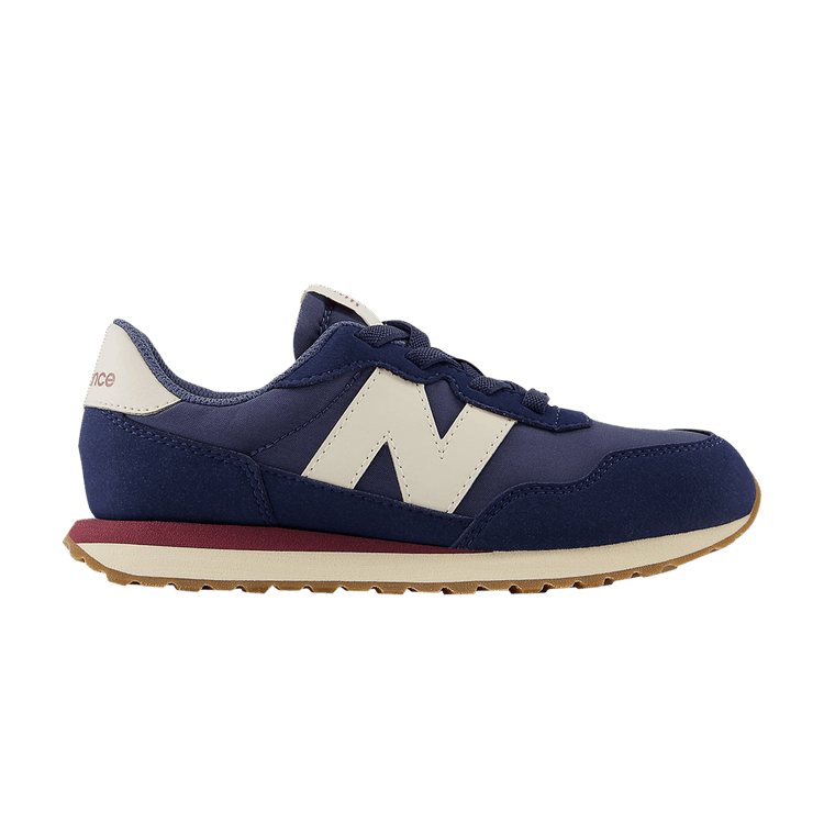 New Balance 237 Bungee Lace Little Kid 'Navy Turtledove' — Navy/Turtledove