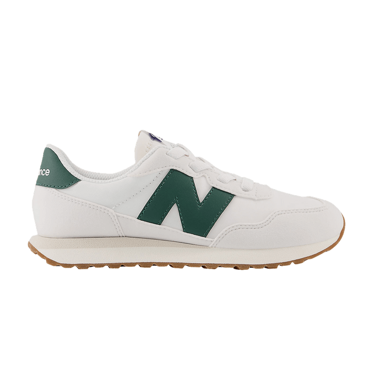 New Balance 237 Bungee Lace Little Kid 'Nimbus Cloud Nightwatch Green' — Nimbus Cloud/Nightwatch Green