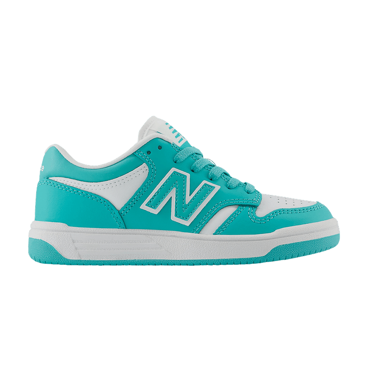 New Balance 480 Little Kid 'Airyteal' — Airyteal/White