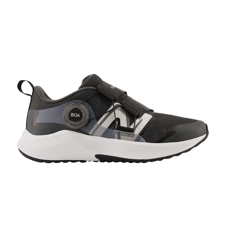 New Balance Dynasoft Reveal v4 BOA Little Kid 'Blacktop Silver' — Blacktop/Black/Silver Metallic