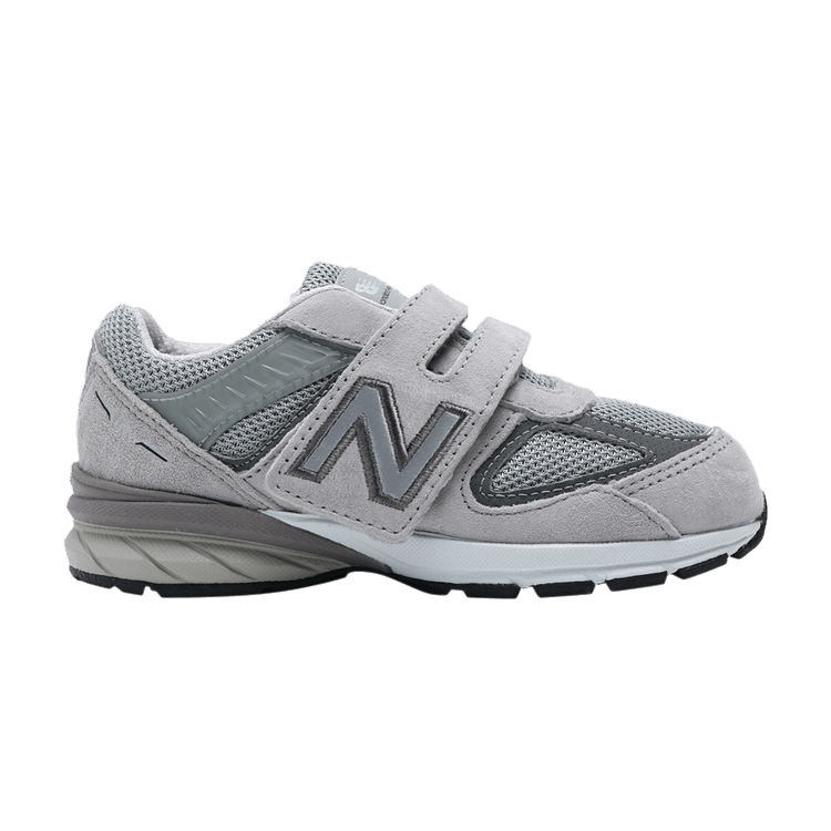 New Balance 990v5 Kids Wide 'Grey' — Grey/Grey