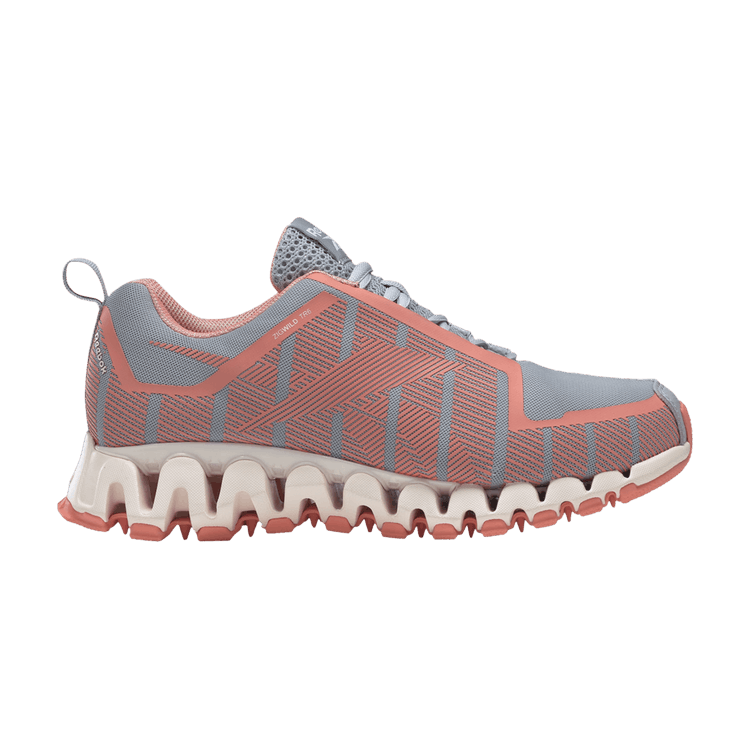 Reebok Wmns ZigWild Trail 6 'Grey Twisted Coral' — Pure Grey 3/Twisted Coral/Ceramic Pink