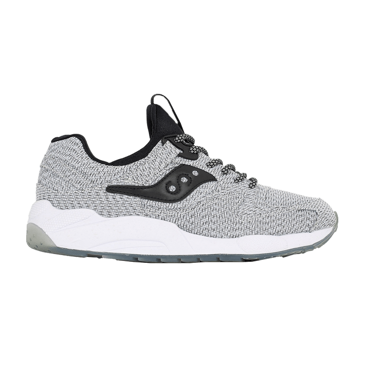 Saucony Grid 9000 'Dirty Snow' — White/Black