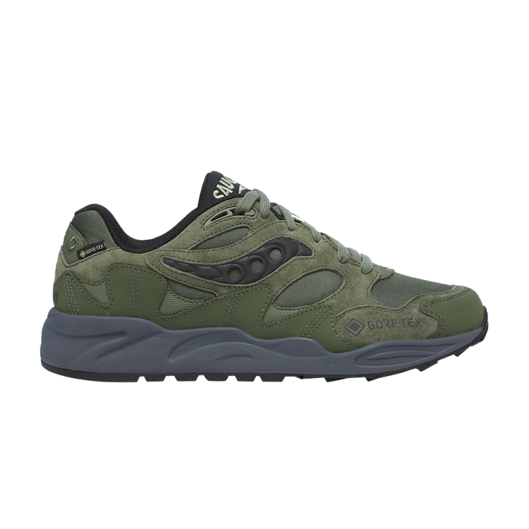 Saucony Grid Shadow 2 GORE-TEX 'Forest Black' — Forest/Black