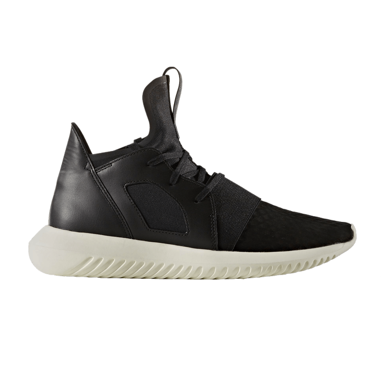 Adidas Wmns Tubular Defiant 'Black' — Core Black/Core Black/Off White