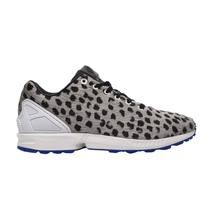 Adidas ZX Flux 'Leopard' — Vintage White/Vintage White