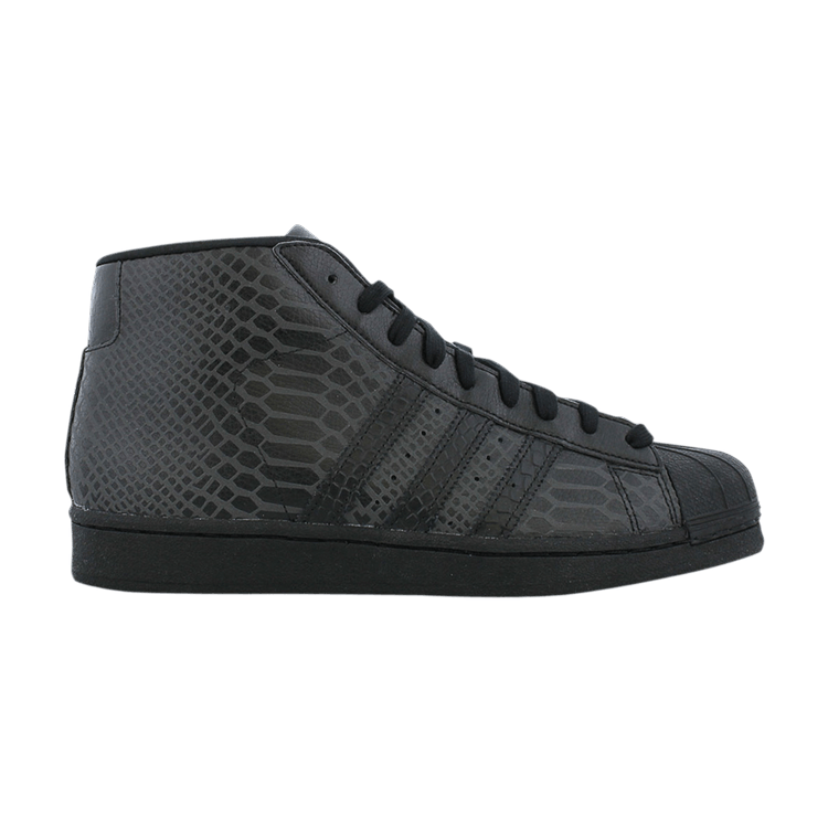 Adidas Pro Model 'Snakeskin - Triple Black' — Core Black/Core Black/Core Black