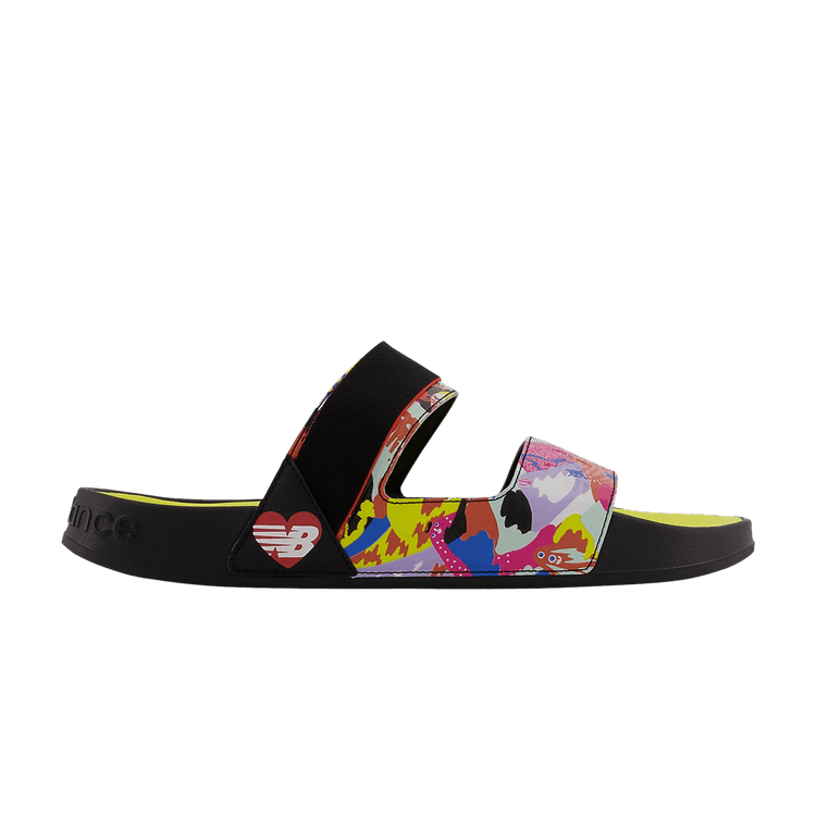 New Balance 202 Sandal 'Pride' — Black/Yellow