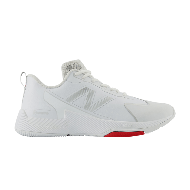 New Balance Wmns FuelCell Romero Duo Trainer 'White Silver Metallic' — White/Silver Metallic