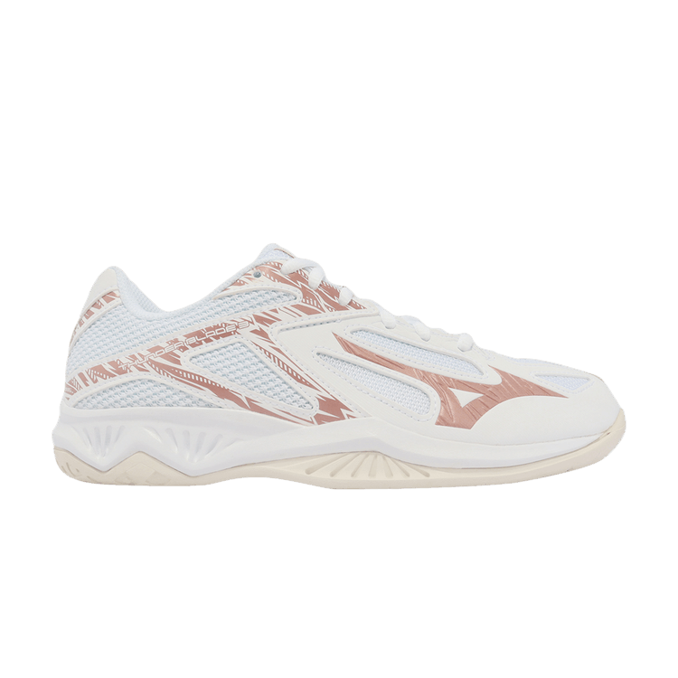 Mizuno Wmns Thunder Blade 3 'White Rose Gold' — White/Rose/Snow White