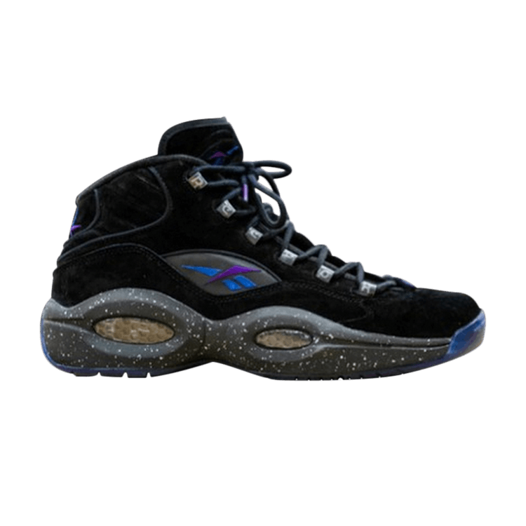 Packer Shoes x Sneakersnstuff x Token 38 x Reebok Question Mid 'MSG' — Black/Purple