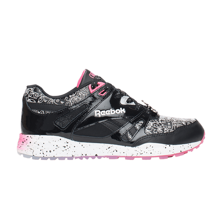 Yeka Haski x Reebok Wmns Ventilator 'Black Pink' — Black/White/Solar Pink