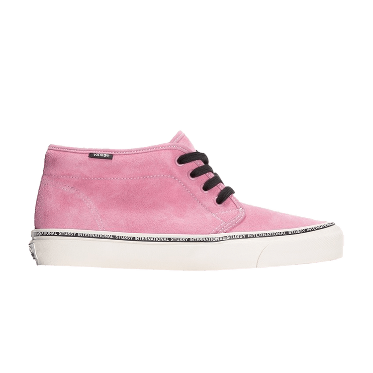 Stussy x Vans Chukka LX 'Rose' — Rose