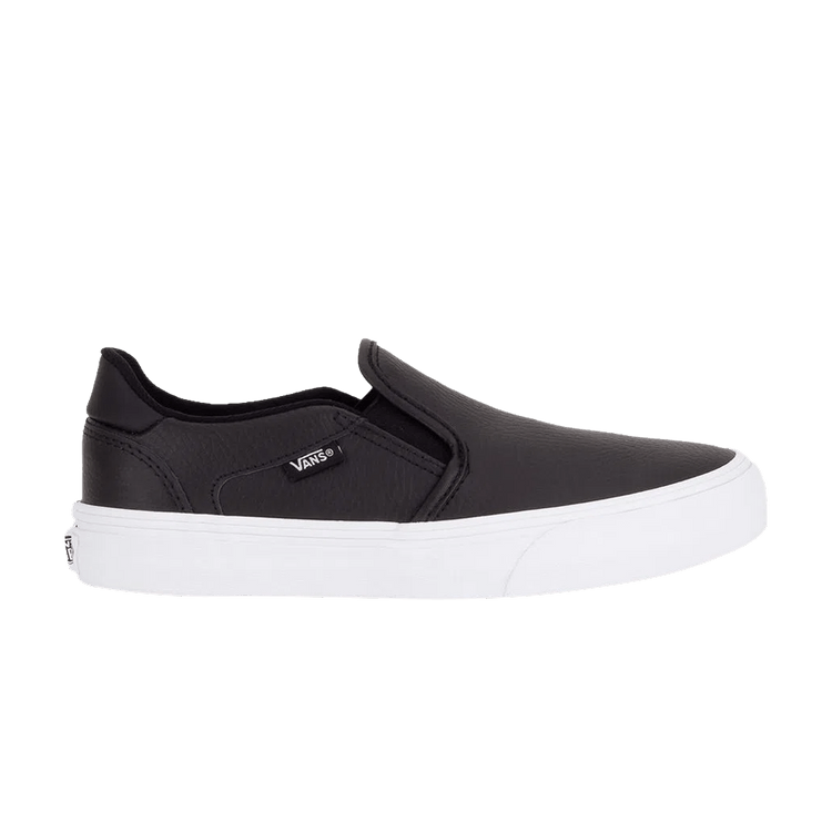 Vans Wmns Asher Deluxe 'Black White' — Black/White