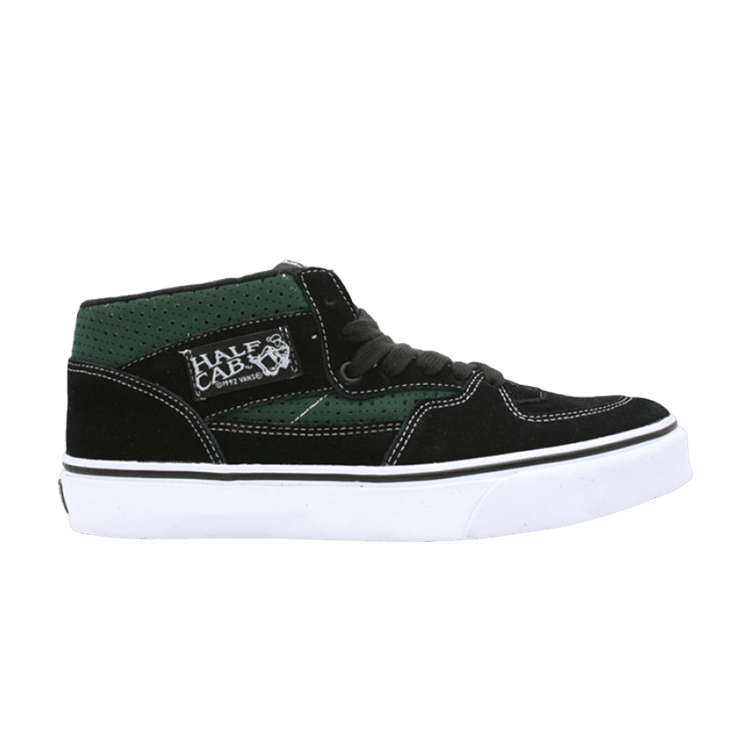 Vans Half Cab — Black/Dark Green