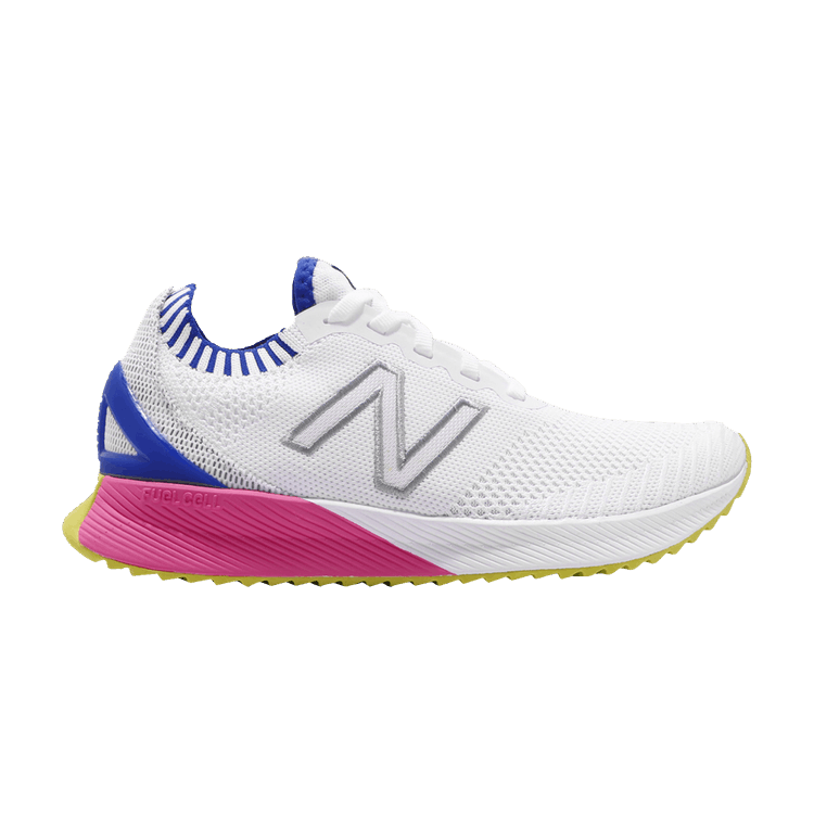 New Balance Wmns FuelCell Echo 'White Blue Pink' — White/Blue/Pink