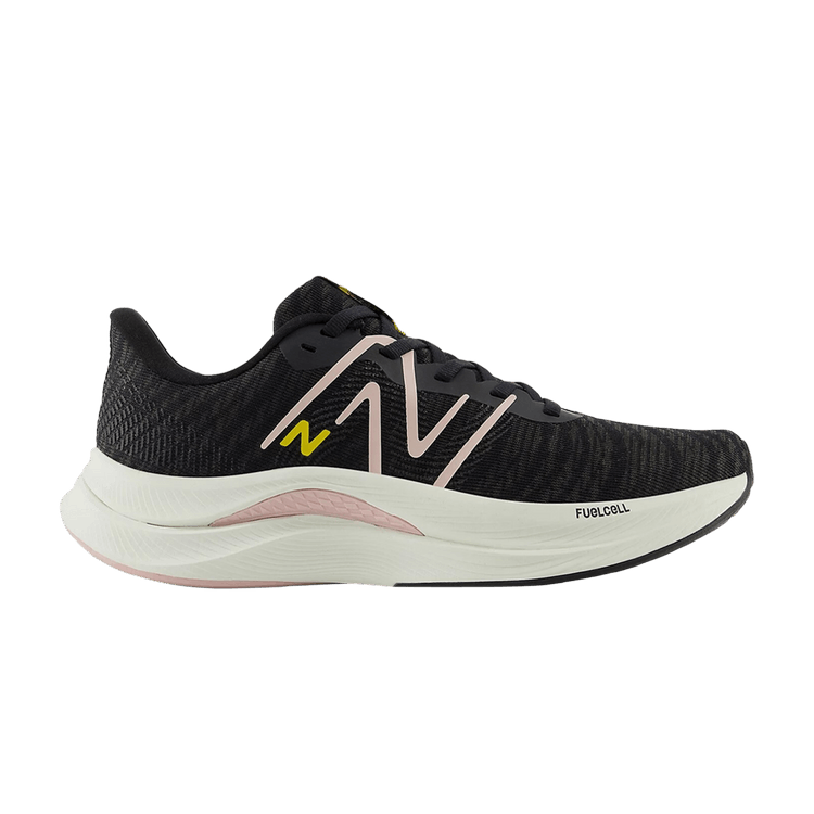 New Balance Wmns FuelCell Propel v4 Wide 'Black Pink Bubbles' — Black/Pink Bubbles