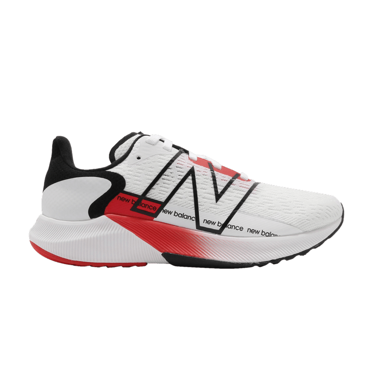 New Balance Wmns FuelCell Propel v2 'White Red' — White/Red/Black