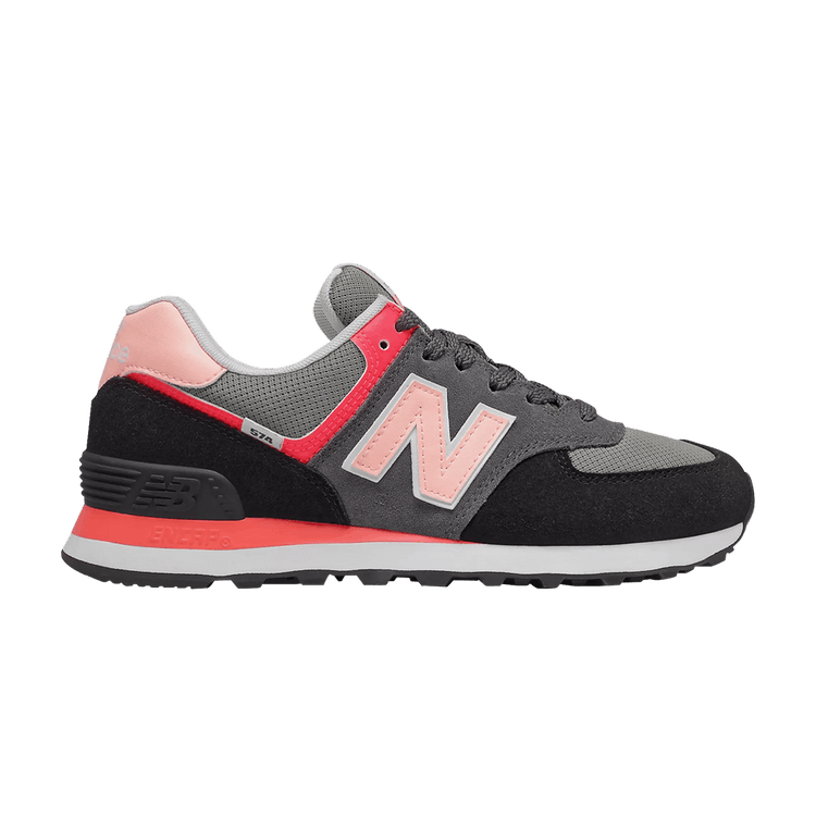 New Balance Wmns 574 'Black Cloud Pink' — Black/Cloud Pink