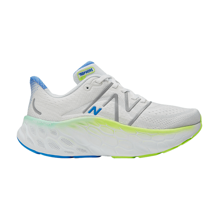 New Balance Wmns Fresh Foam X More v4 'White Cobalt' — White/Cobalt