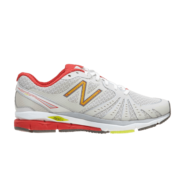 New Balance Wmns 890 'Red Orange' — Grey/White/Red/Org