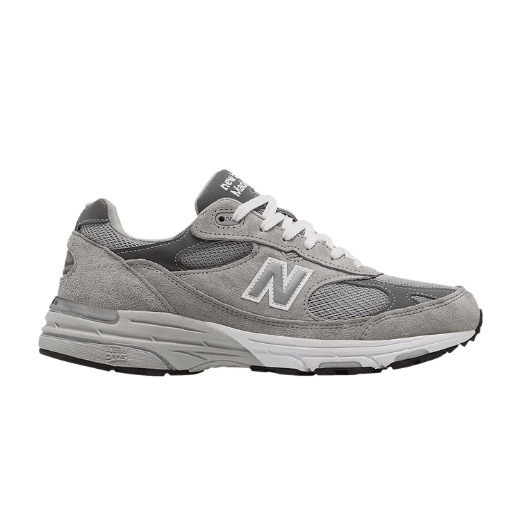 New Balance Wmns 993 Made In USA 2E Wide 'Grey' — Grey/White