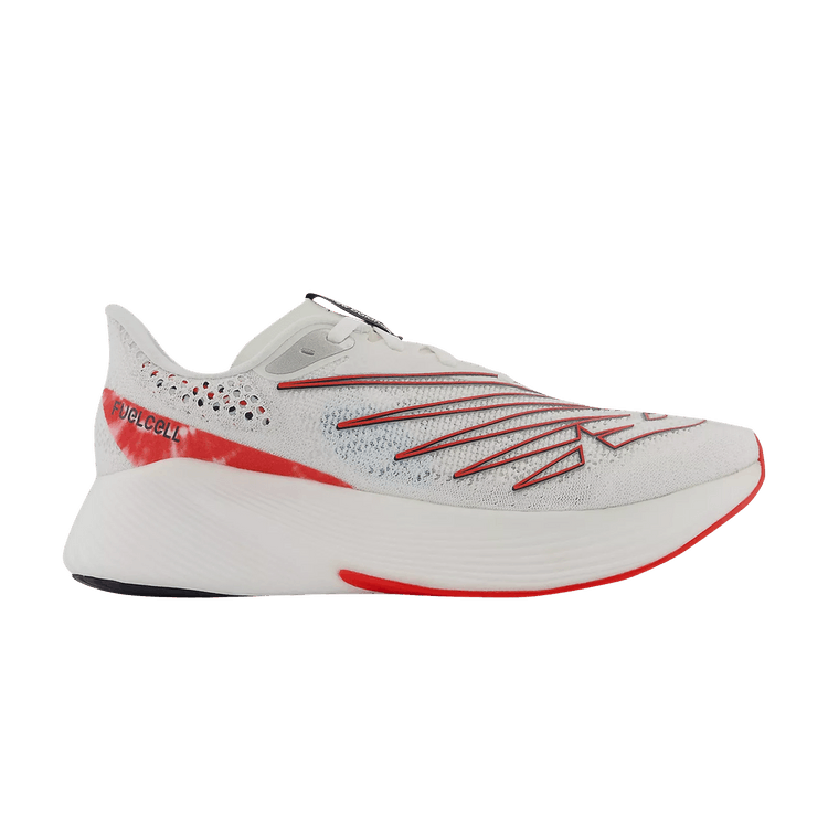 New Balance Wmns FuelCell RC Elite v2 'White Neo Flame' — White/Neo Flame