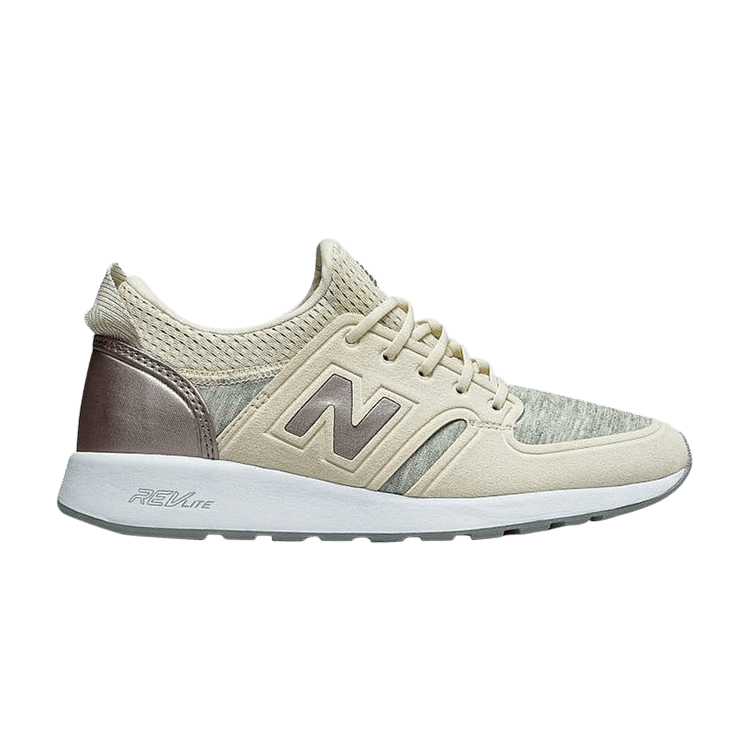 New Balance Wmns 420 — Angora/Metallic Champagne
