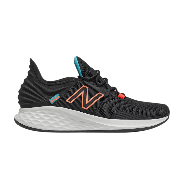 New Balance Wmns Fresh Foam Roav 'Black Citrus' — Black/Citrus